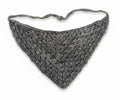 Grey Granny Triangle Headscarf