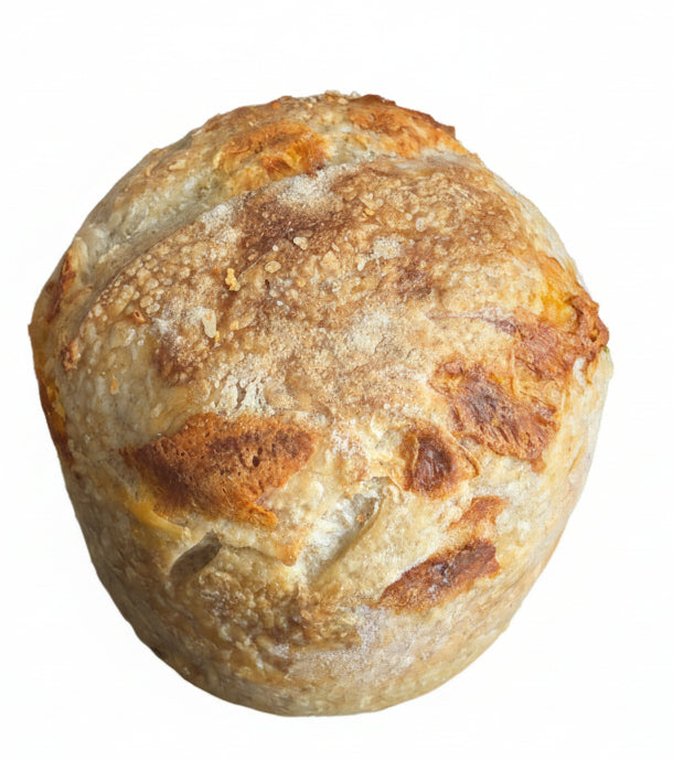 Cheddar Jalapeno Mini Sourdough Loaf